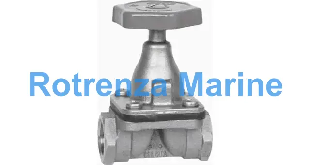 DIAPHRAGM VALVE DIN SCREWED, BRONZE #5603 1/2"