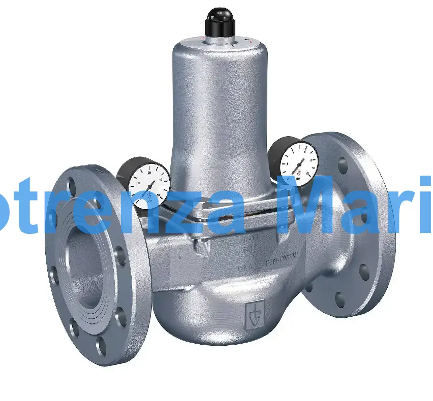 VALVE PRESS. REDUCE W/FLANGE, PN16 S.STEEL #482MGFO-SP DN65