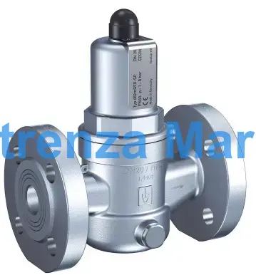 VALVE PRESS. REDUCE W/FLANGE, PN40 S.STEEL #482MGFO-LP DN40