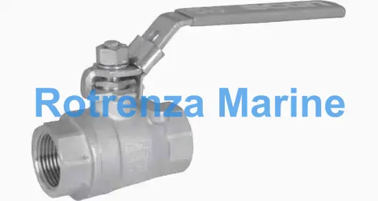 BALL VALVE DIN S.STEEL 1000LBS, FULL BORE #7752NPT NPT 3"