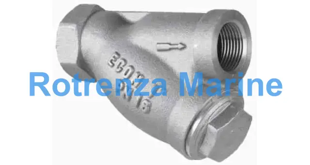 Y-STRAINER DIN BRONZE THREADED, #1013 3/4"