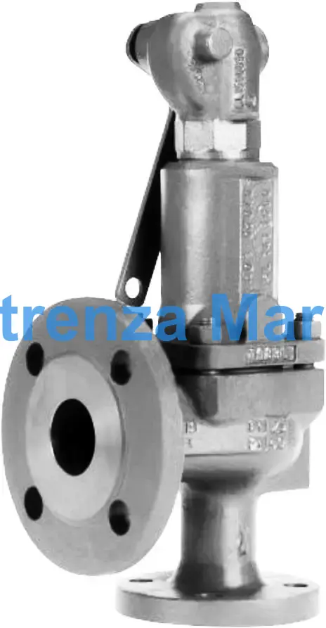 SAFETY VALVE SPRING-LOADED DIN, CAST STEEL ANGLE #567 DN80