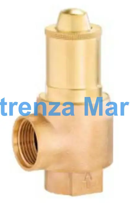 VALVE SAFETY DIAPHRAGM 651MWIK, RED BRASS 1-1/2" 6/8/10BAR