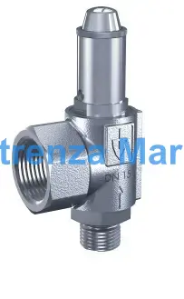 VALVE SAFETY S.STEEL #451SGL, DIN 0.5-50 BAR G1" & 1-1/2"