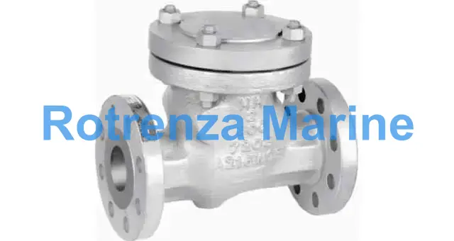 CHECK VALVE ANSI300 CAST STEEL, FLANGED SWING TYPE #1811 8"