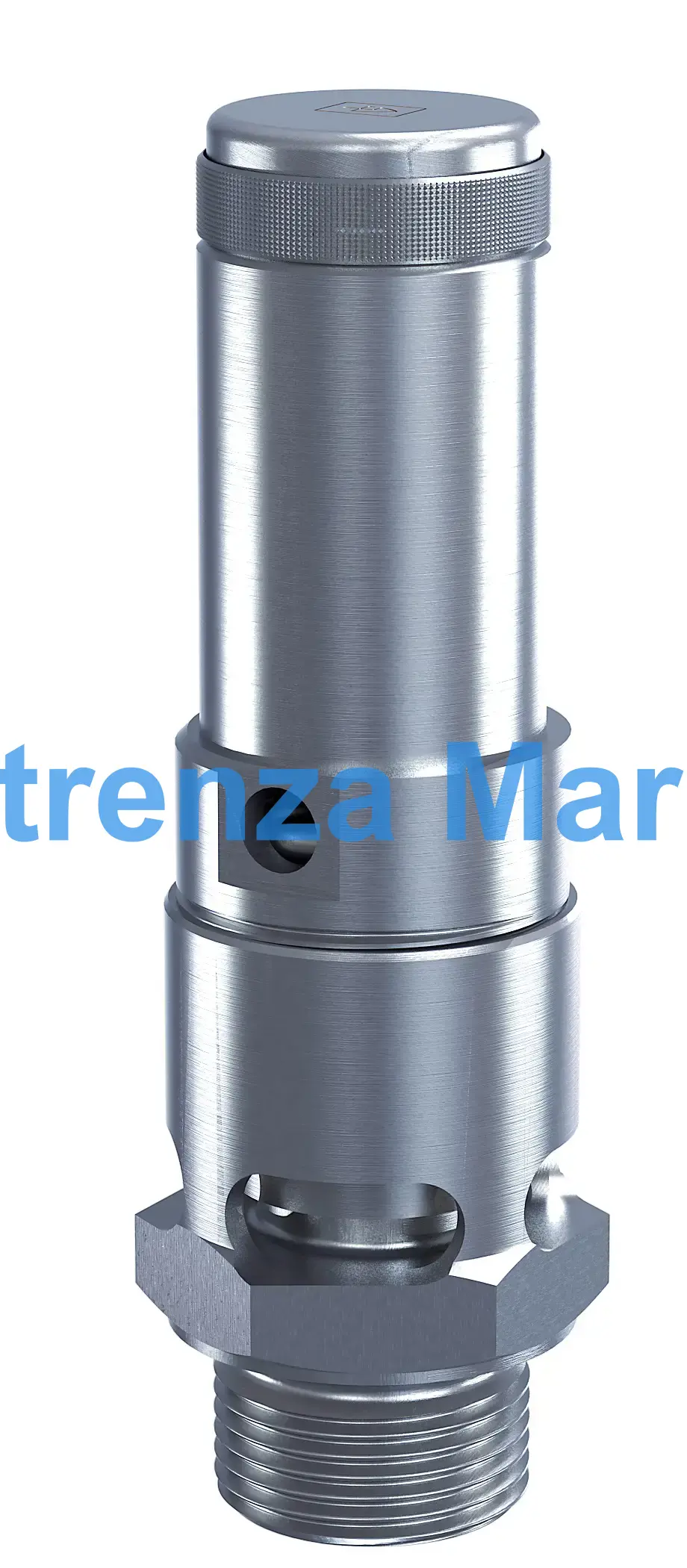 VALVE SAFETY S.STEEL #410SGK, DIN PTFE SEAL DN8