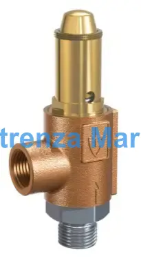 VALVE SAFETY GUNMETAL #861TGFO, DIN 0.5-50 BAR DN8