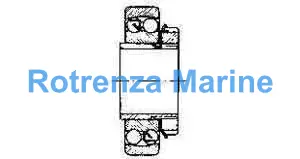 BALL BEARING DOUBLE ROW, DEEP GROOVE NO.1208K