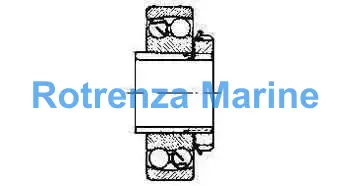 BALL BEARING DOUBLE ROW, DEEP GROOVE NO.1315K