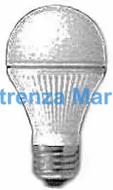 LAMP LED 4.1W (40W) 100V E-26, DAY LIGHT