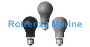 LAMP COLORED E-26, 220-240V 20W YELLOW