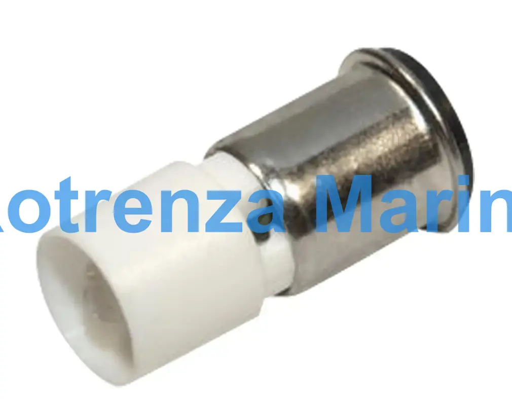 LAMP SINGLE LED MIDGET FLANGED, T1 3/4 6X16MM 24-28V WHITE 