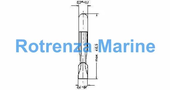 LAMP TELEPHONE INDICATOR T6.8, 12V 20MA 6.8X44MM 