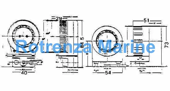 FL-LAMP HOLDER WATER-PROOF, PHENOL RESIN 300V 1A