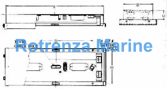 FL CEILINGLIGHT NON-WATERTIGHT, RECESS AC100/115V KQA401 40WX1