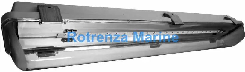 LIGHT CEILING FLUORESCENET LED, 110-240V 10WX2 50/60HZ 3 PHASE