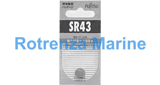 BATTERY SILVER OXIDE 4SR-44, 6.2V 13X25.1MM