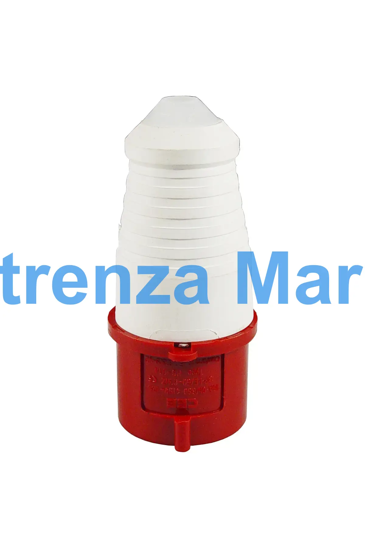 PLUG CEE MALE AC380V RED 5P, 32AMP 6H IP44