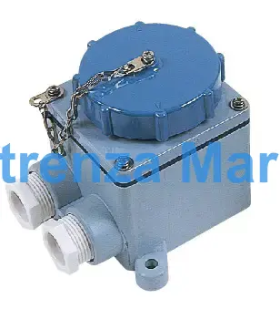 RECEPTACLE WATERTIGHT IEC TYPE, 3P+E AC200-250V BLUE RI2-3