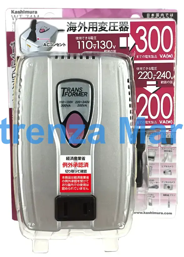 TRANSFORMER STEPDOWN  WT-74M, 220V TO 110V 200W  