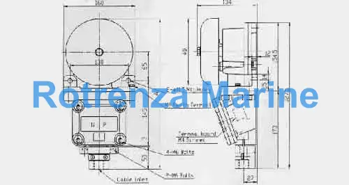 ALARM BELL EXPLOSION-PROOF, BX-10C DC24V 8VA 80DB