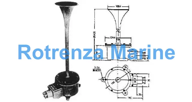 HORN ELECTRIC WATERTIGHT, AC110V