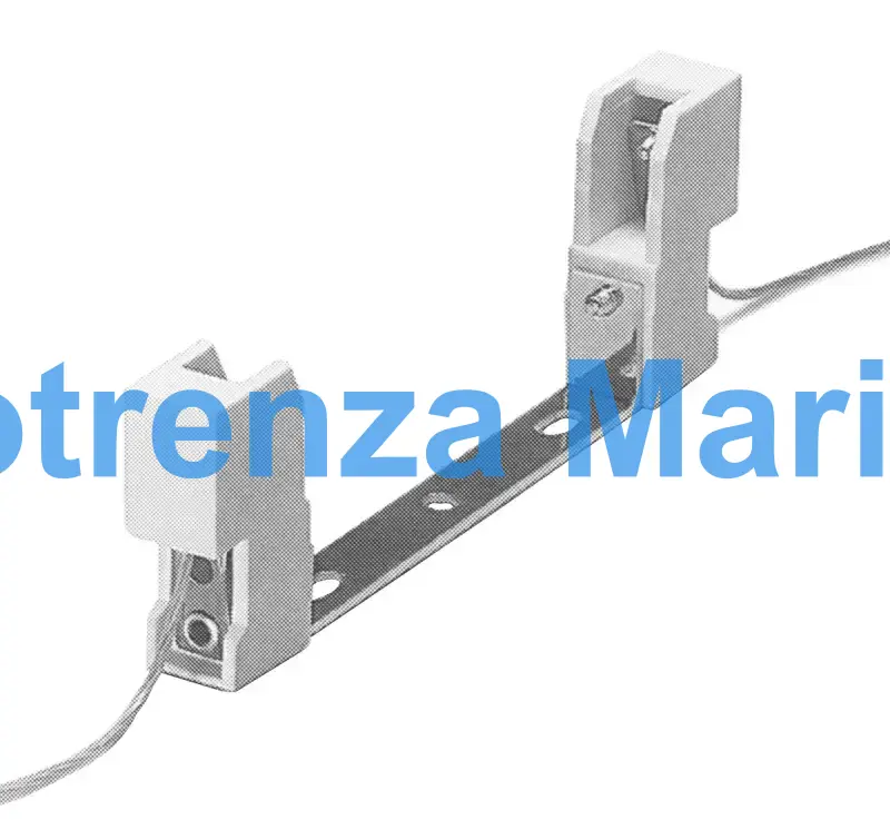 HOLDER FOR HALOGEN LAMP R7S, FOR 500W 