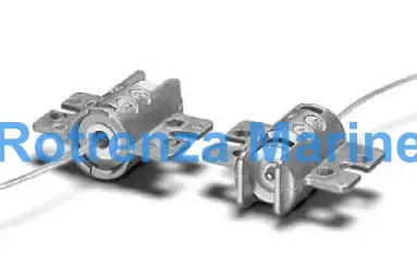 HOLDER FOR HALOGEN LAMP R7S, 1000W W/SIDE CONNECT&H/R CABLE