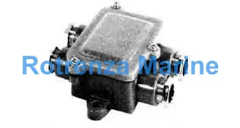 JOINT BOX W.T. PHENOL RESIN, TYPE2M 20AMP 3-P 4-GLANDS