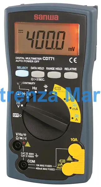 MULTI TESTER DIGITAL COMPACT, MODEL CD-771