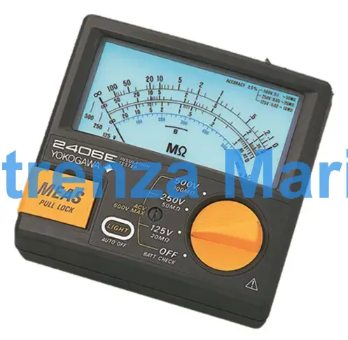 INSULATION TESTER 0-1000V, 500V/1000MOHM