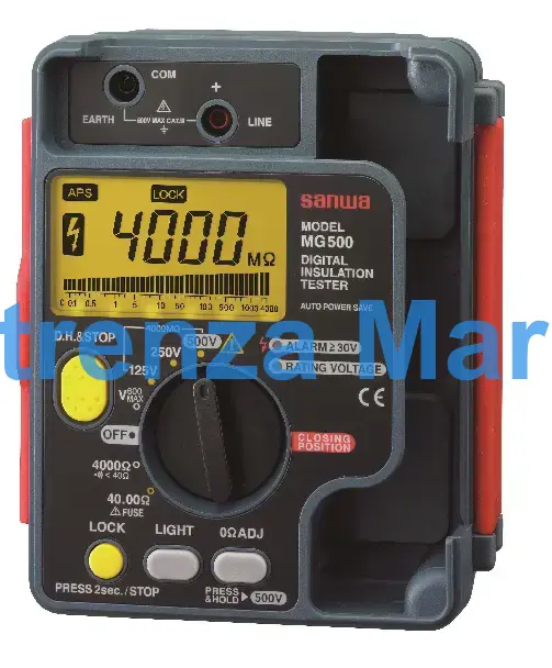 INSULATION TESTER DIGITAL TYPE, 600V