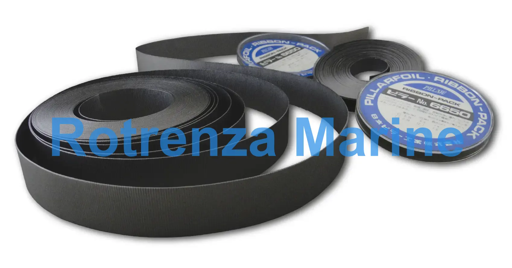 PACKING RIBBON ALL GRAPHITE, NO.6650 0.38X25.4MMX15.2MTR