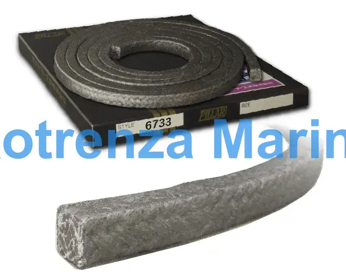 PACKING NON ASBESTOS FOR PUMP, PILLAR NO.6733 12.5MMX3MTR