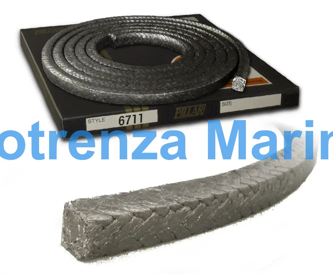 PACKING NON ASBESTOS HI-TEMP, HI-PRESSURE #6711 3MMX3MTR