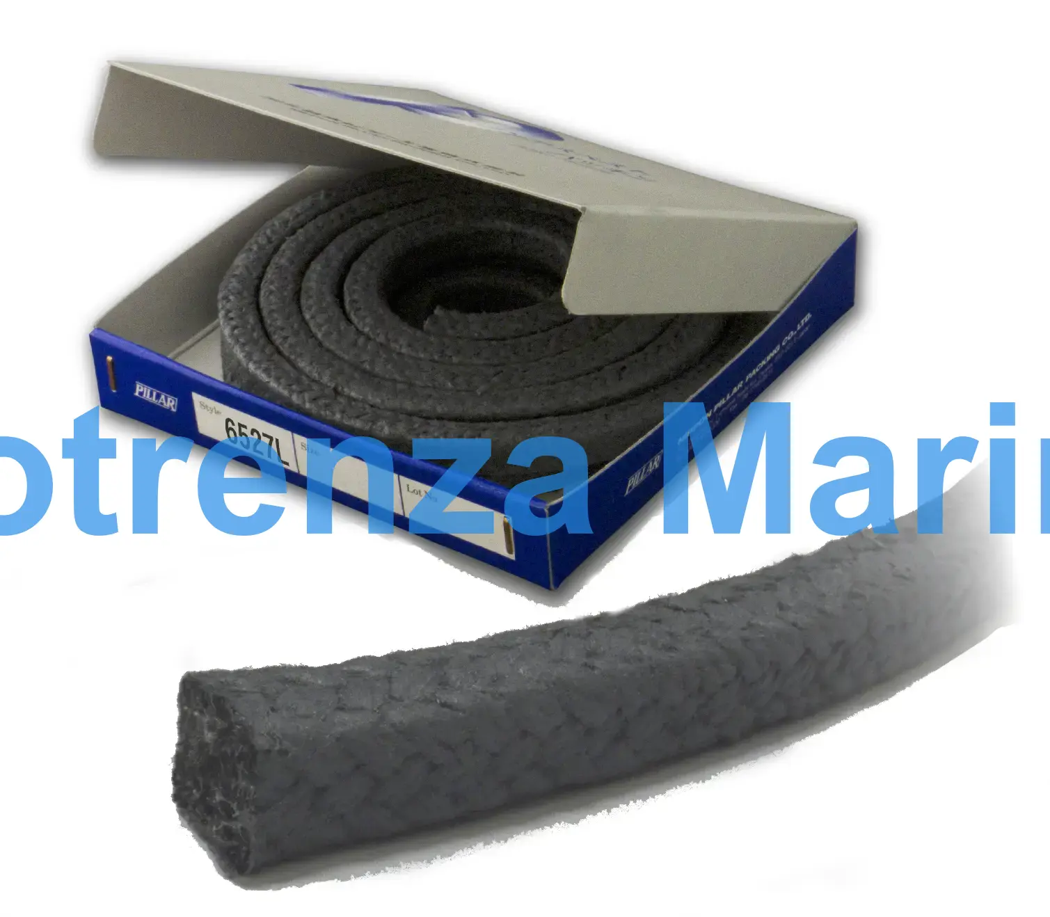 PACKING CARBON FIBER PILLAR, NO.6527L 25.5MMX3MTR