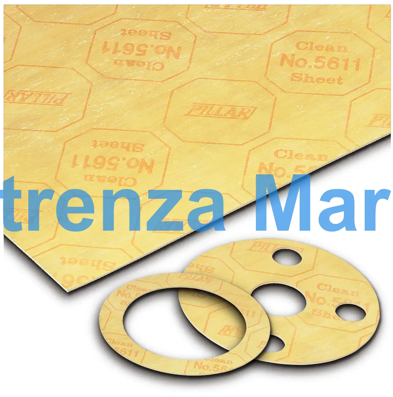 JOINT SHT GASKET PILLAR #5611, NON-ASBESTOS 0.5X1200X1200MM