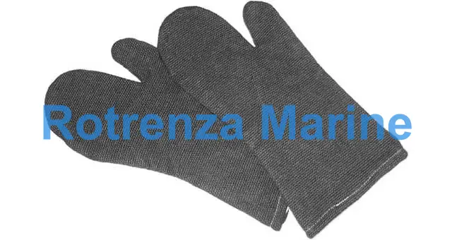 GLOVES CARBON CLOTH, TWO DIVIDED 