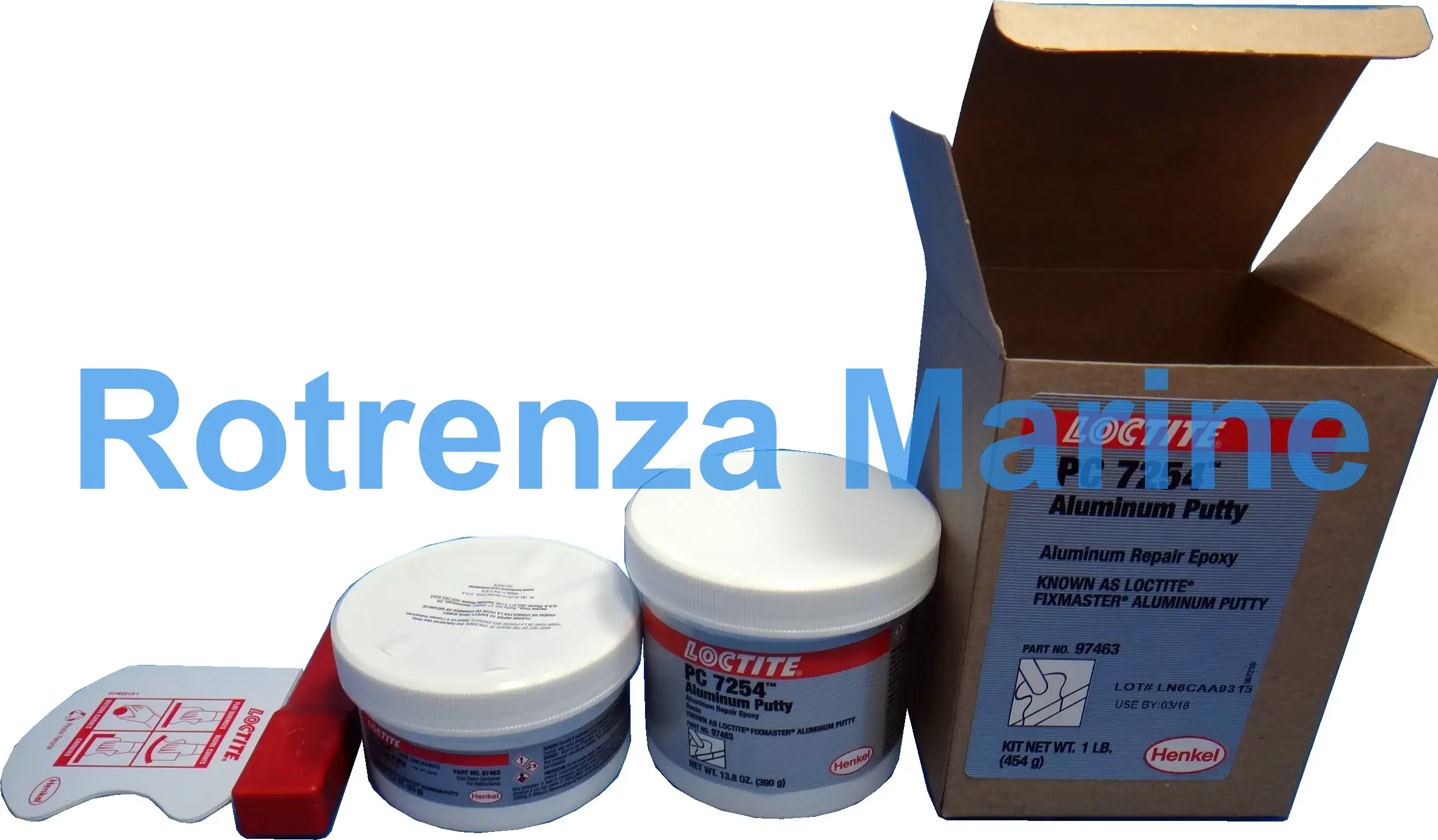 ALUMINUM PUTTY LOCTITE, PC7254 1LB