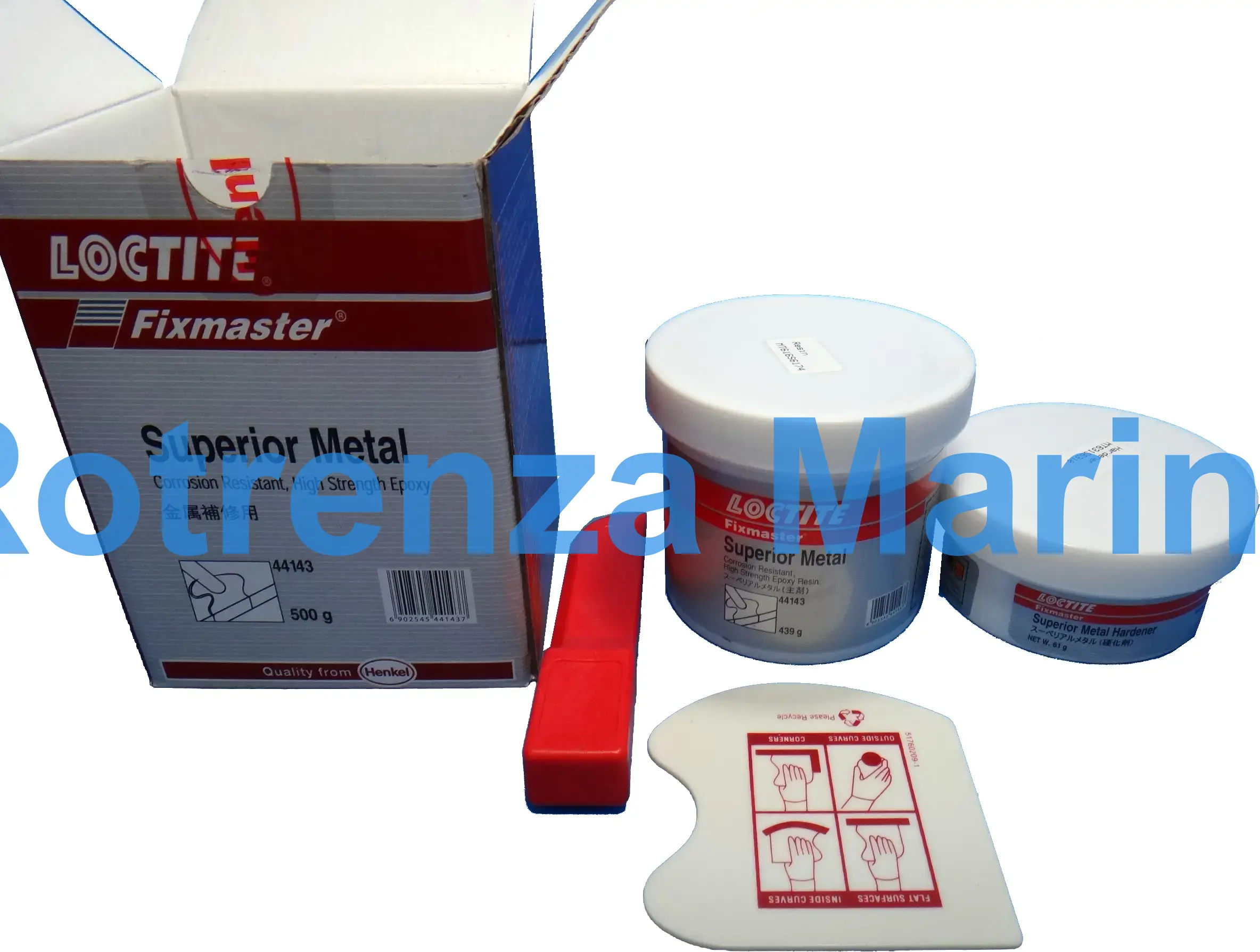 SUPERIOR METAL LOCTITE, GREY EA3478 4KG