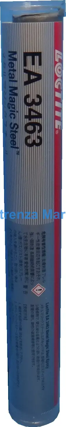 PUTTY EPOXY METAL MAGIC STEEL, LOCTITE EA3463 50GRM