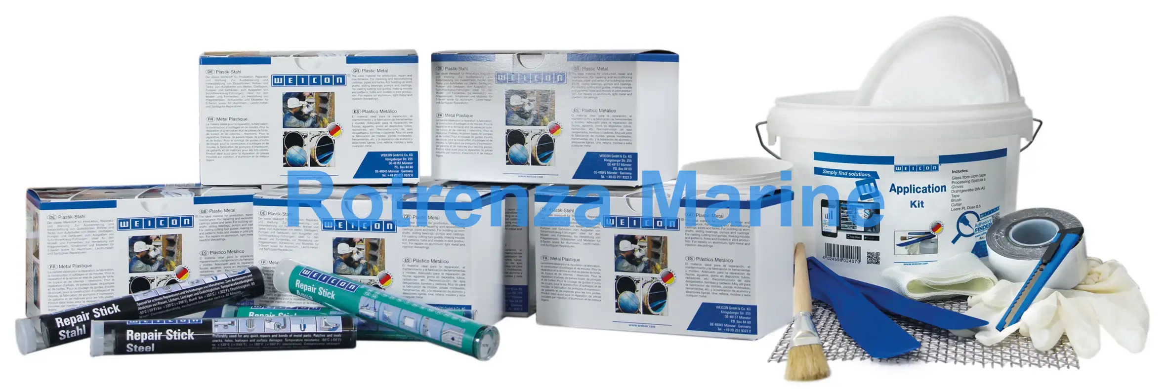 WEICON EMERGENCY REPAIR KIT #1, COMPLETE #10851001