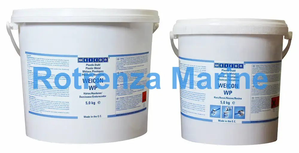 MINERAL FILLED PUTTY EXTREMELY, WEAR RESISTANT WEICON WP 10KG