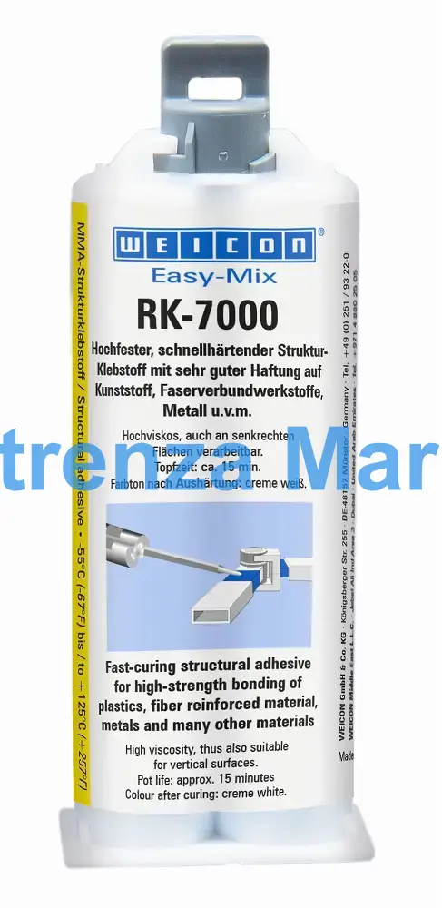 ADHESIVE METHACRYLATE RK-7000, RK-CONSTRUCTION WEICON 50GRM  