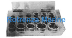 O-RING KIT 17SIZES/222PCS, IN ACRYL CASE