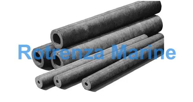 PIPE HEAT INSULATION ROCK WOOL, THICK25MM 25A X 1000MM