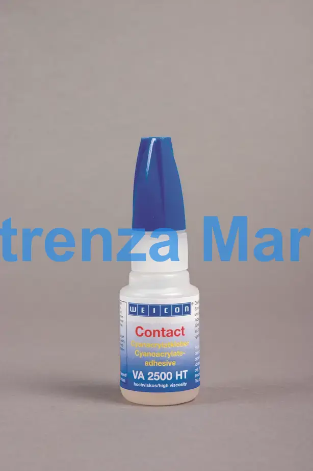 ADHESIVE CONTACT CYANOACRYLATE, WEICON VA 2500HT 20GRM