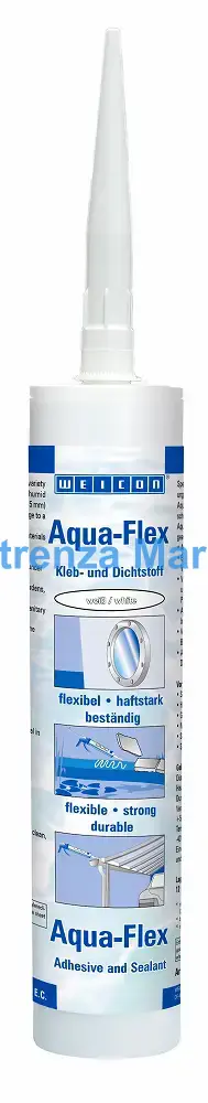 ADHESIVE ONE-COMPONET WEICON, AQUA-FLEX WHITE 310ML