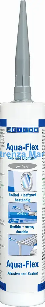 ADHESIVE ONE-COMPONET WEICON, AQUA-FLEX GREY 310ML