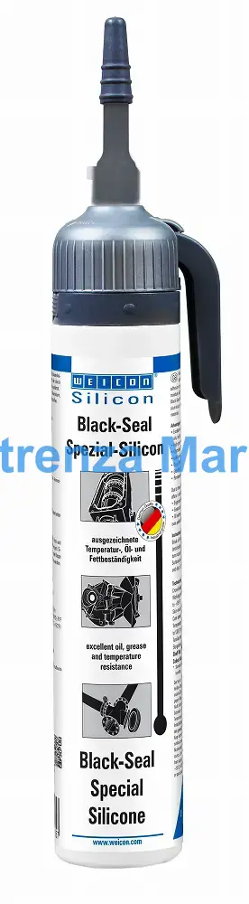 ADHESIVE ONE-COMPONET WEICON, BLACK SEAL BLACK 200ML